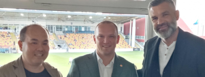 ヨーロッパ北東部ラトビアのサッカー連盟会長が再選